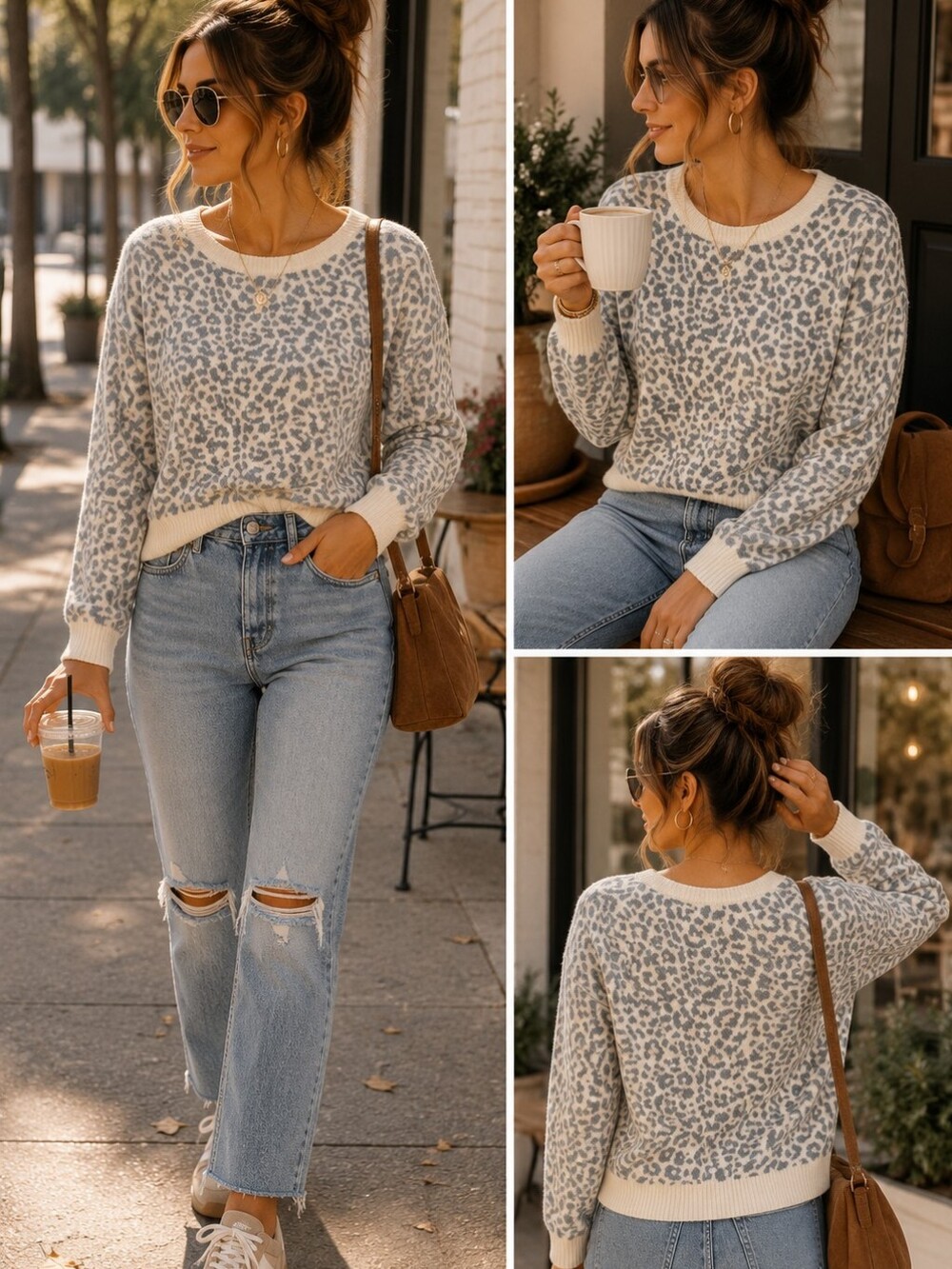 FATE ANIMAL PRINT SWEATER 🐆